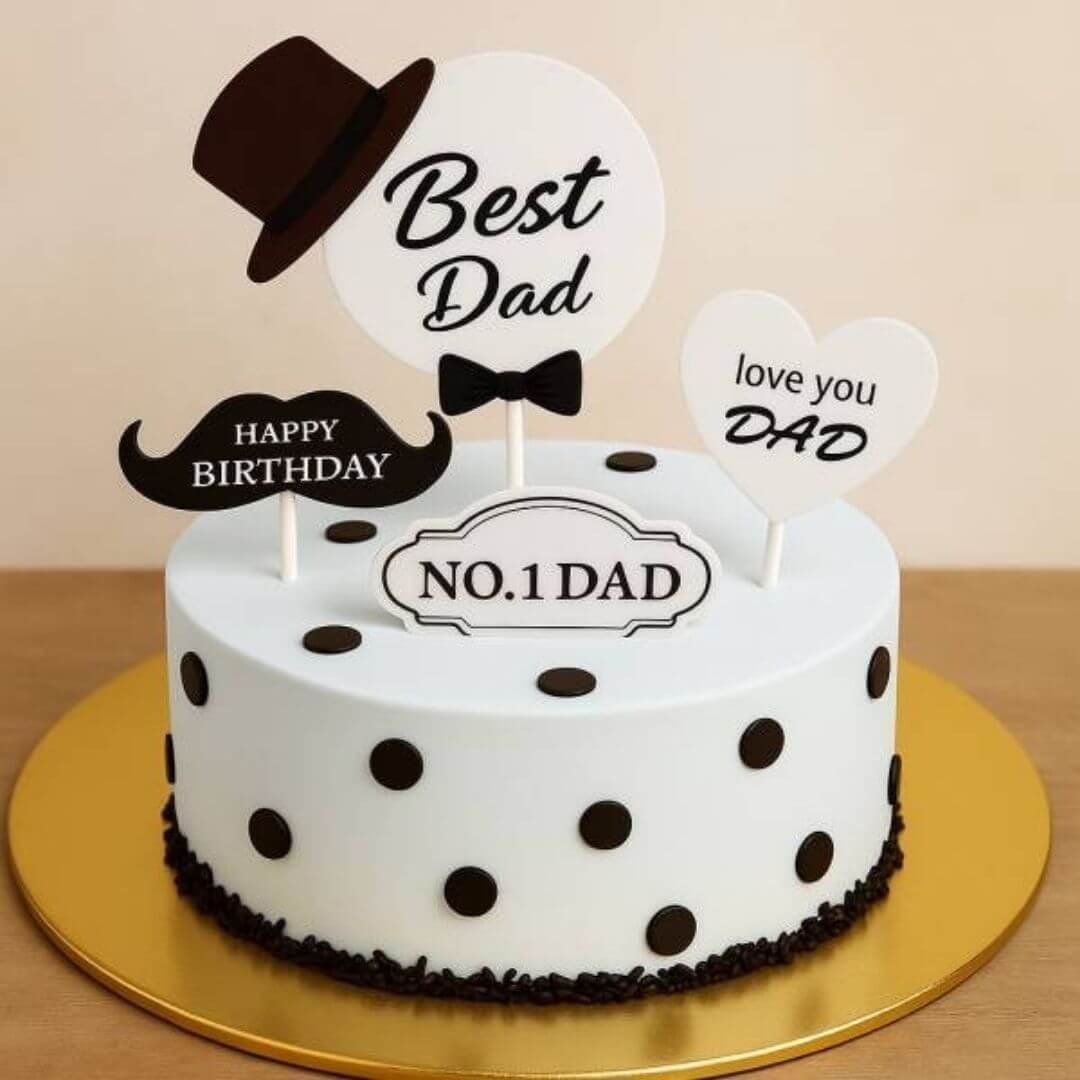 Father's day special butter scotch cake