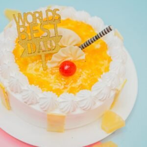 Father's day special pineapple cake