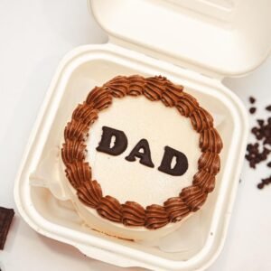 Father's day special bento cake chocolate chips flavour (300 grams)