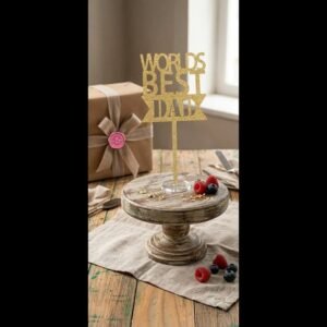 Add on - father's day special cake topper