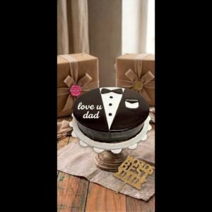 Father's day special chocolate truffle cake