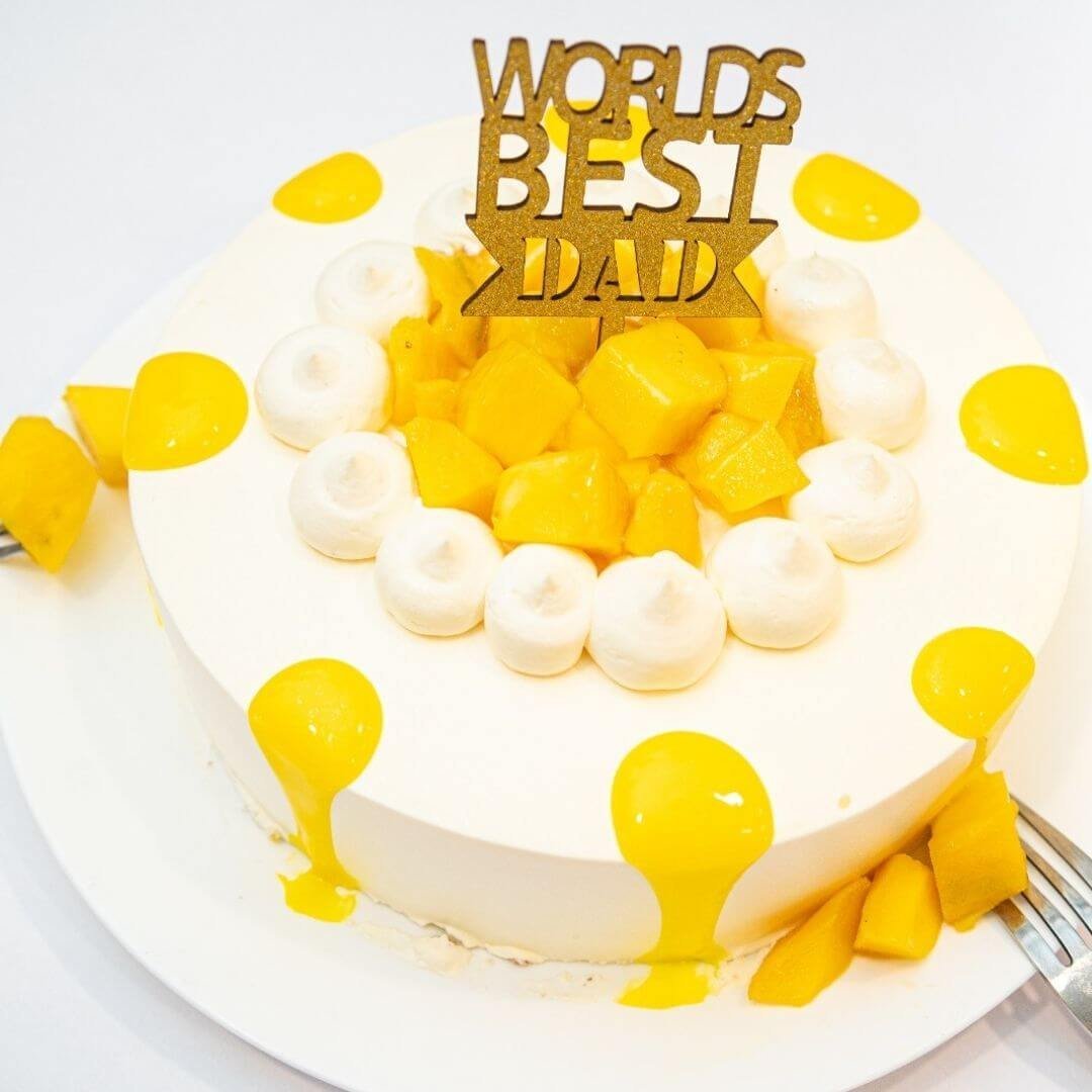 Father's day special mango cake